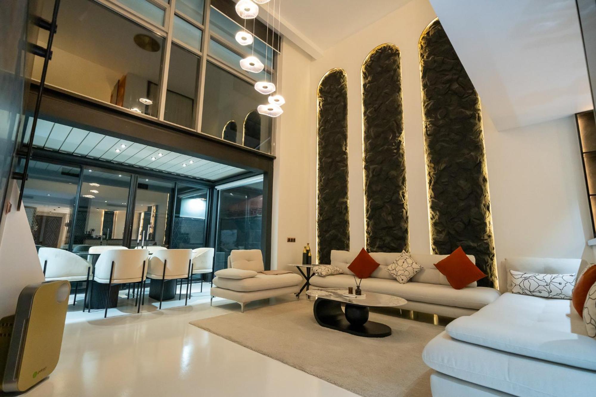 Appartement Ecrin Secret, Duplex Prestige, Proche Corniche & Medina, Piscine, Parking, Wifi, Iptv, Ac à Tanger Extérieur photo