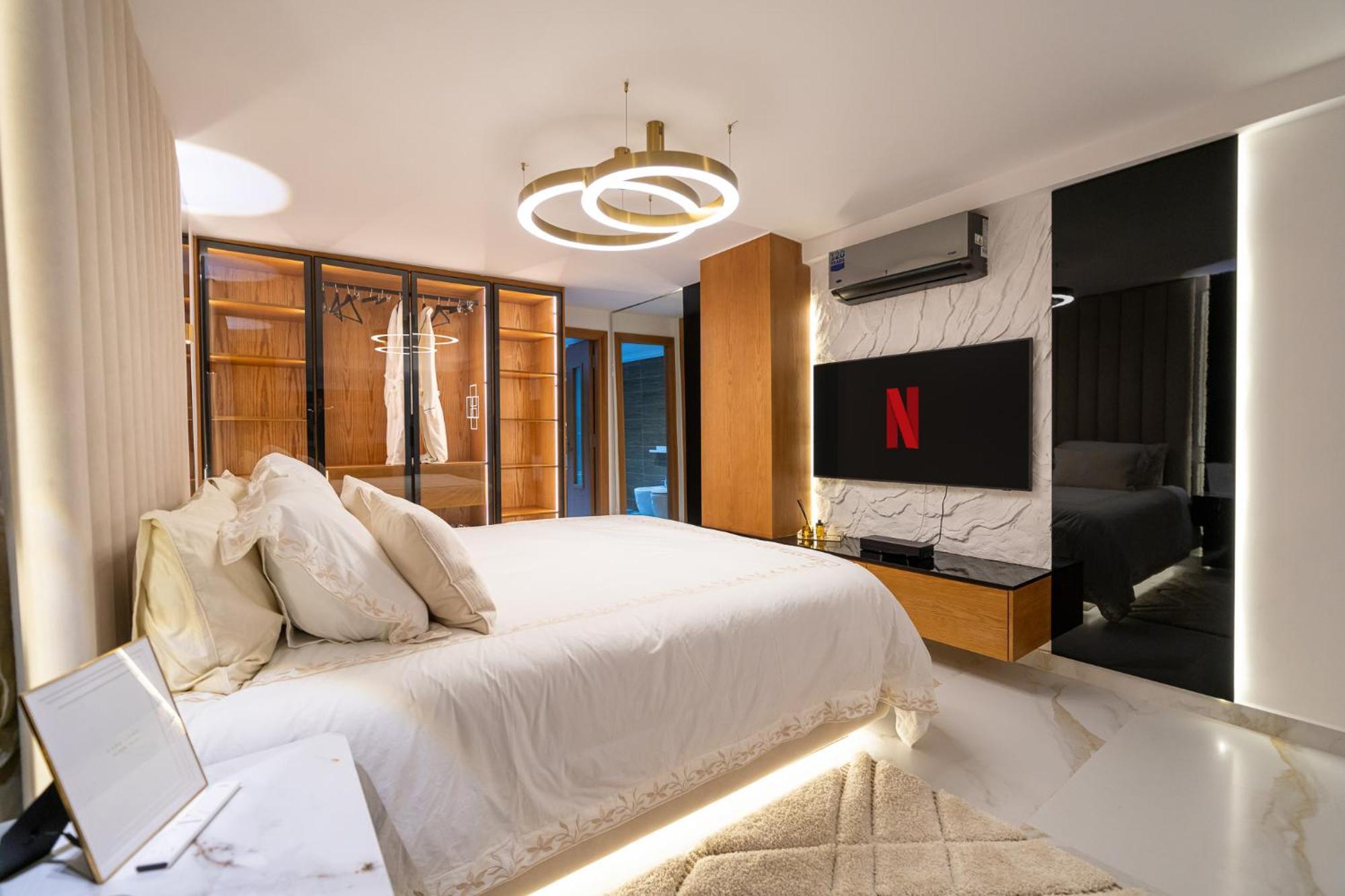 Appartement Ecrin Secret, Duplex Prestige, Proche Corniche & Medina, Piscine, Parking, Wifi, Iptv, Ac à Tanger Extérieur photo